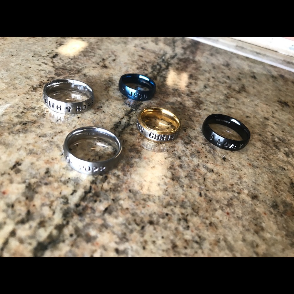 Personalized Name Rings - Picture 2 of 2